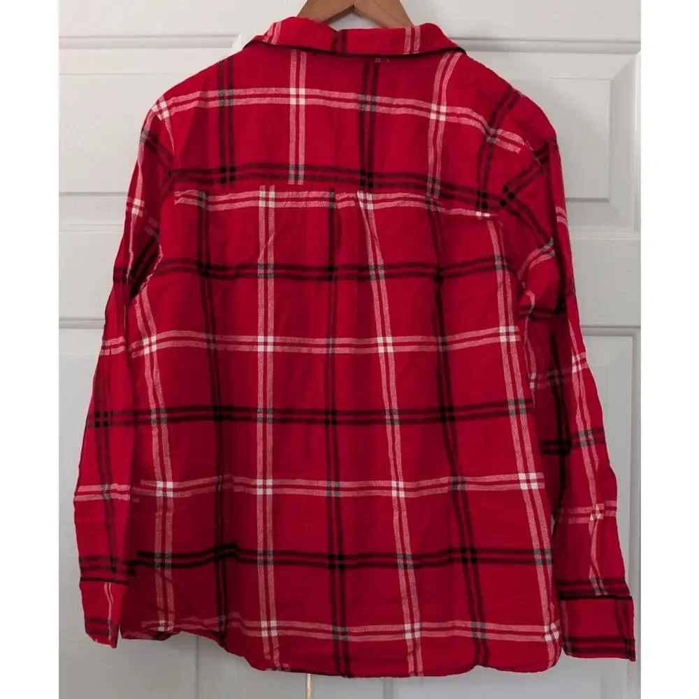 Wondershop Plaid Flannel Pajama Set